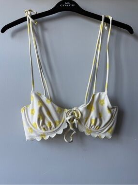 For Love & Lemons Floral Underwire Bikini Top -Size M READ🌸